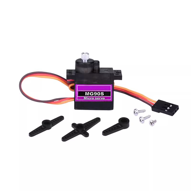 Sg90 Servo - Mg90S 9g マイクロサーボ、プラスチックギア、180度回転、非金属ギア、Sg90互換、RCモデルカー、Arduinoサーボモーター用。