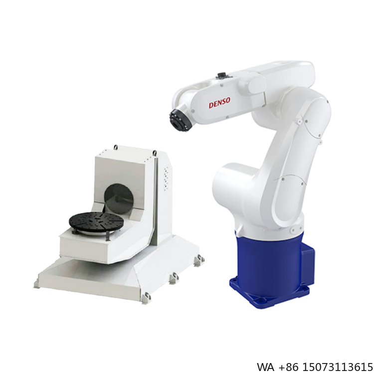 Robot Gripper - 小型6軸ロボットアーム、溶接ポジショナー付き、コンパクトなワークセルでの溶接自動化用