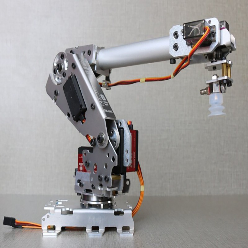 Robot Gripper Claw - 7自由度大型吸着式エアポンプロボットアーム、多自由度マニピュレーター、Arduino用産業用ロボットモデル、DIYキット、クロー型グリッパー