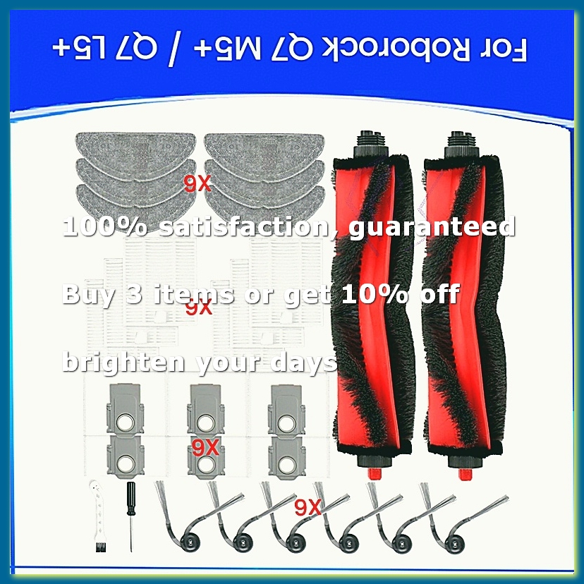 Robot Kit - M5+ / L5+ ロボット掃除機用交換部品 28 個、アクセサリーキット