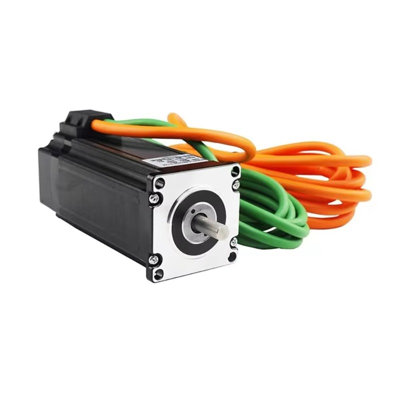 Servo Kit - NEMA 24クローズドループステッピングモーター（ドライバーキット付き）、2相1.8度、高トルクハイブリッドサーボモーター、エンコーダー内蔵
