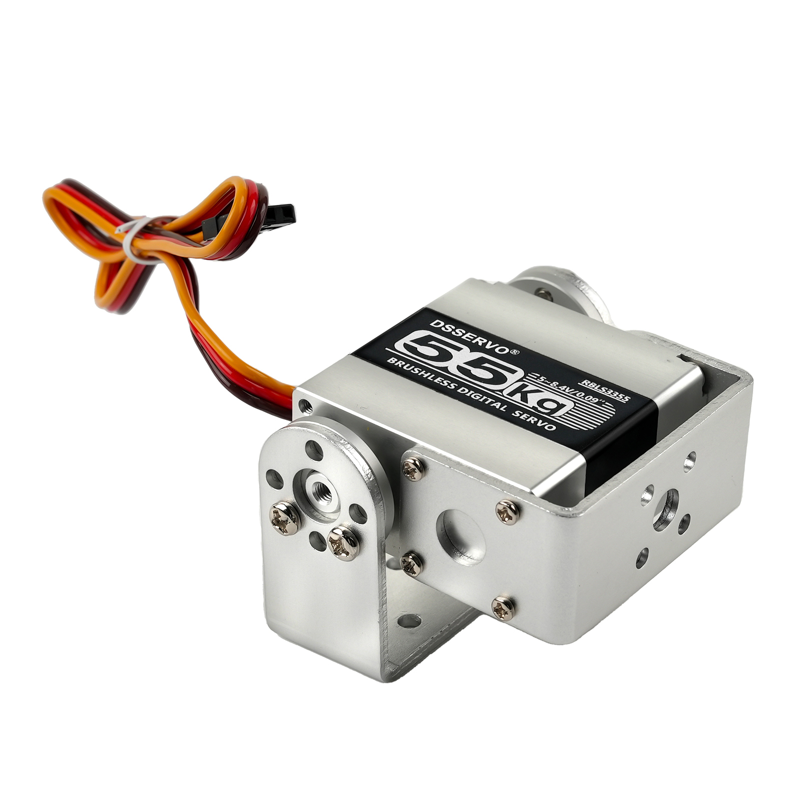 Robot Arm Metal - RBLS3355 デュアル軸 5-8.4V ブラシレスモーター デジタルサーボ 55KG
