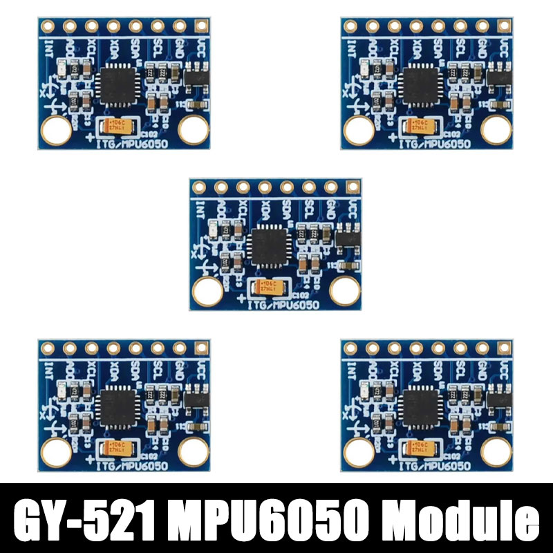Accelerometer Mpu6050 - 1/5/10 個 GY-521 MPU6050 3 軸アナログジャイロスコープセンサー加速度計モジュール