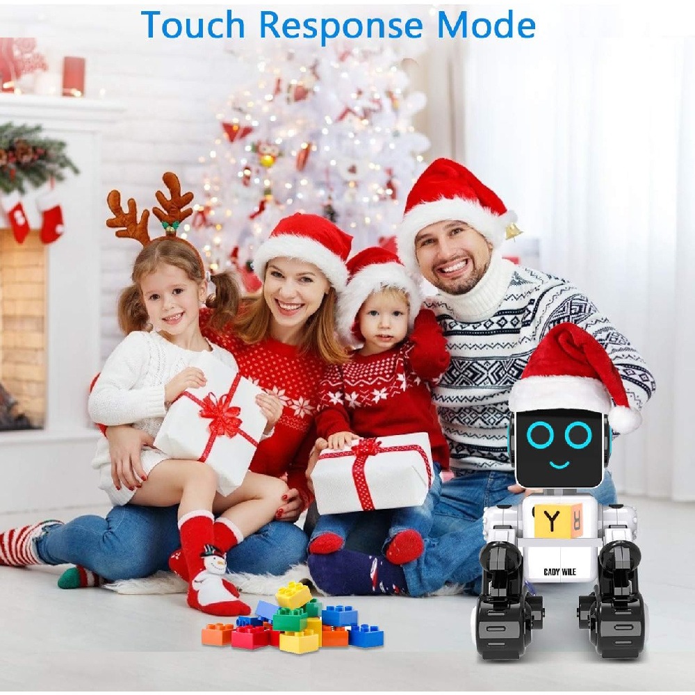 Robot Remote Control - 歌って踊るAIロボットおもちゃ 子供向け スマートRCロボット タッチ＆サウンドコントロール ロボティクス インテリジェント