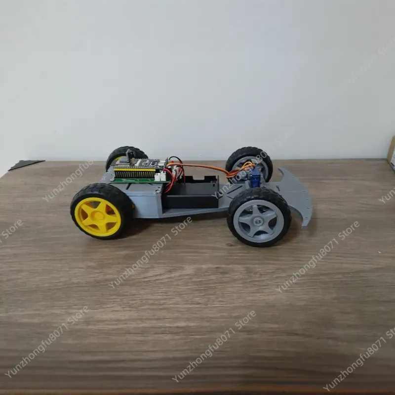 Robot Car Kit - ESP32 CAM WIFIビデオSG90サーボステアリングカーカメラモジュールオープンソースDIY技術製作キット（スマートホームロボティクス用）
