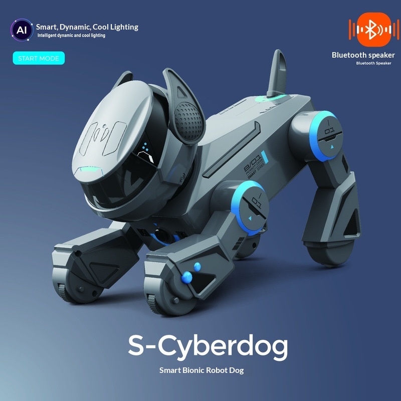Robot Remote Control - S サイバードッグ スマートロボット犬 AI搭載 リモコン操作 ロボット