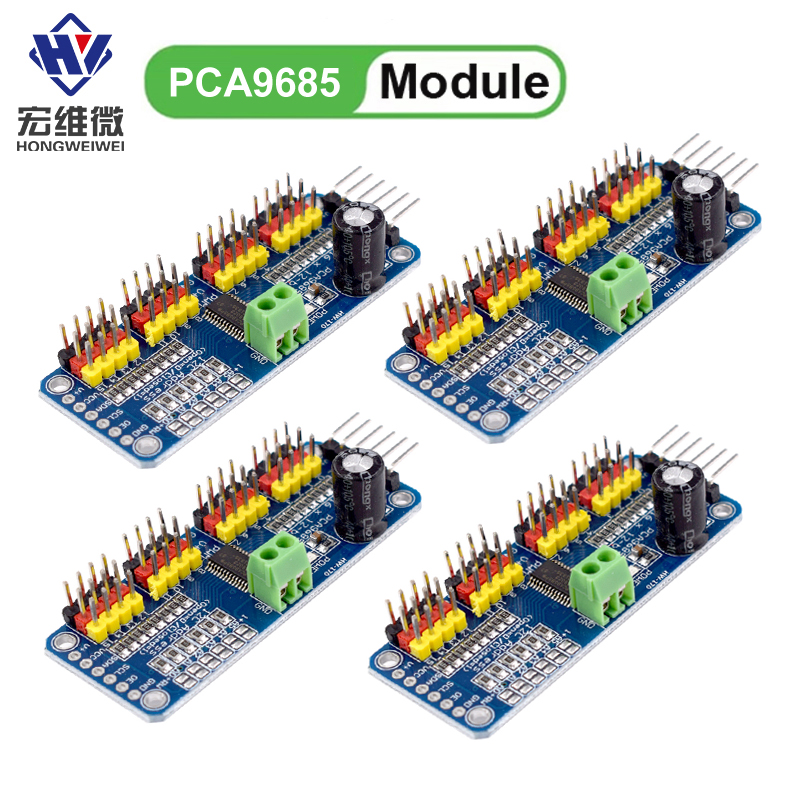 Uln2003 Driver - 1-10 個 PCA9685 ロボットコントローラー IIC インターフェース