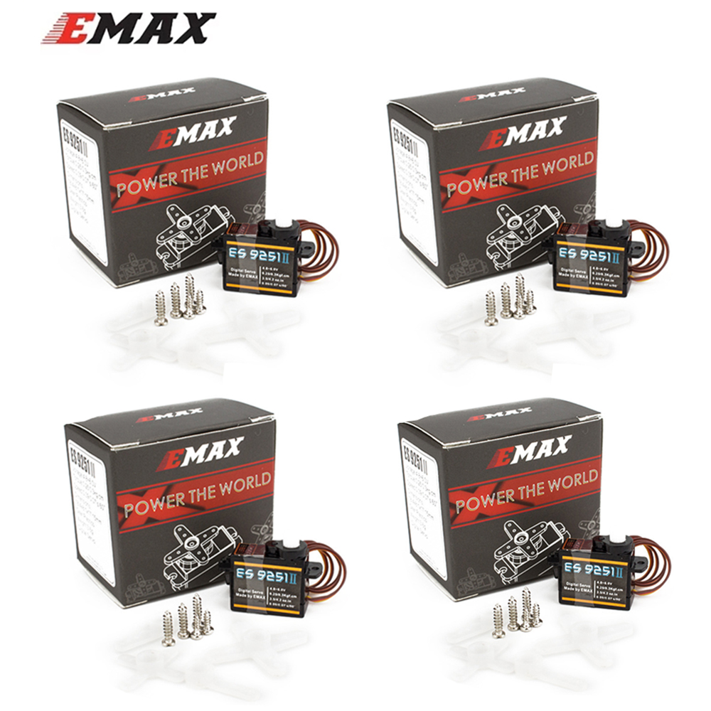 Micro Servo - EMAX ES9251II ES9251 4g マイクロデジタルサーボ 0.27KG