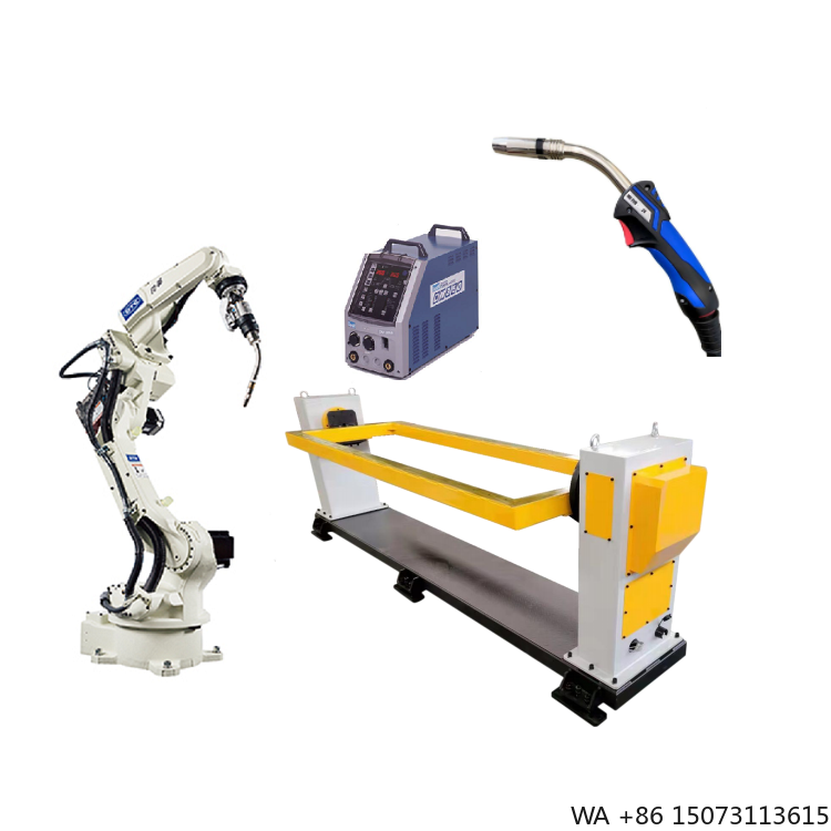 Robot Gripper - 6軸溶接ロボットアームマシン（溶接ポジショナー、トーチ、電源付き）ロボット溶接ソリューション用