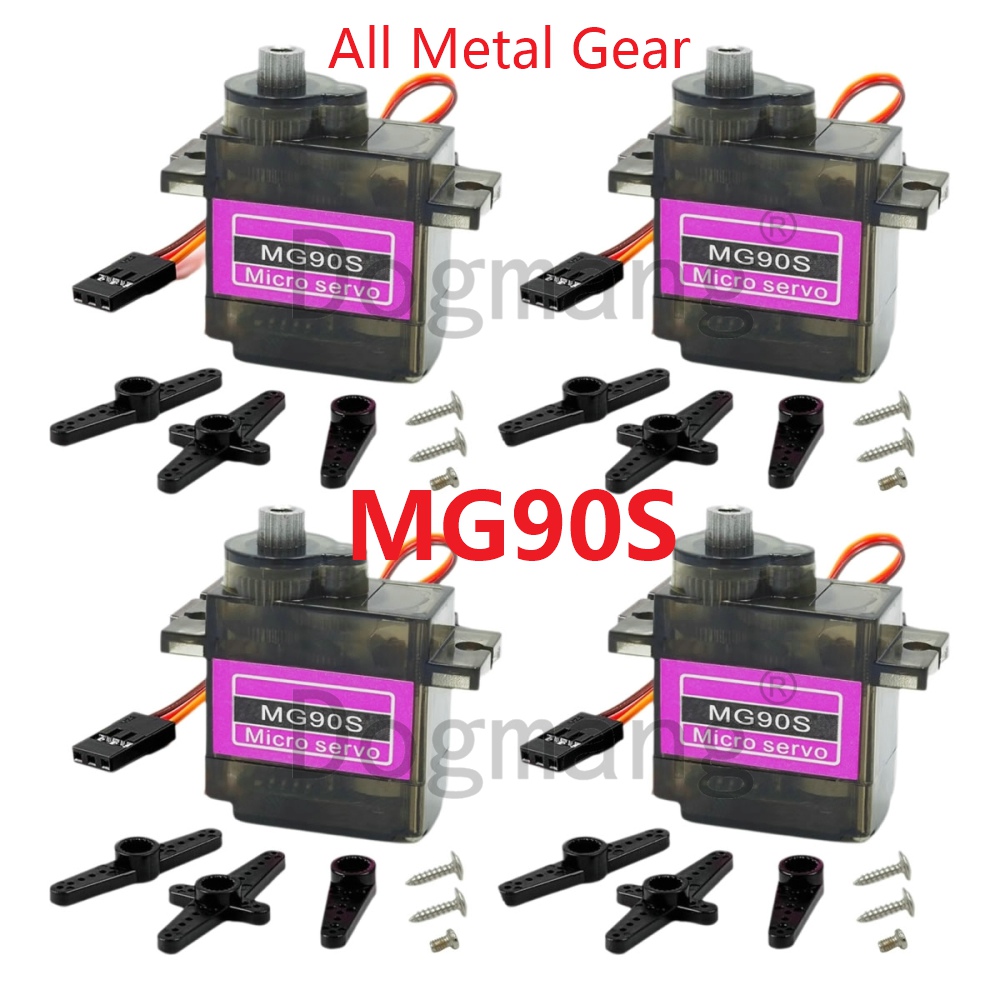 Sg90 Servo - MG90S サーボ 1/2/4/10/20/50 個オールメタルギア 9 グラム