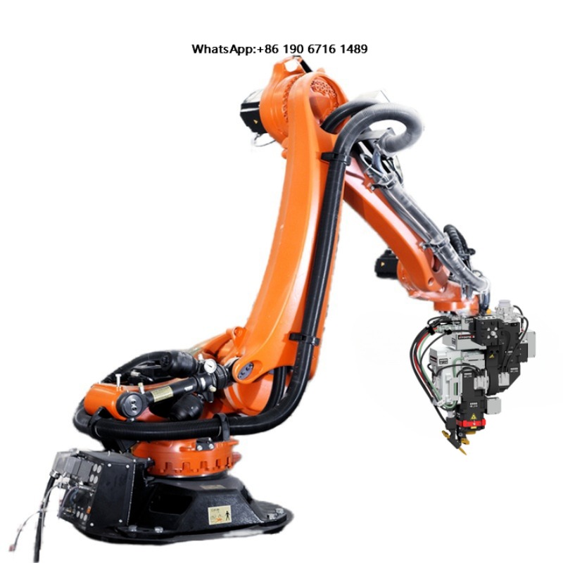 Robot Arm Metal - 6軸ロボットアームシステム、PLC制御モーター、自動金属ファイバー3D切断・溶接機、高精度、IP67規格、22kg