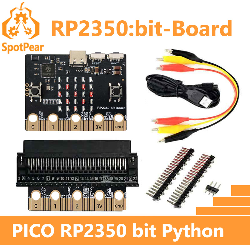 Microbit - Raspberry Pi Pico 2 RP2350 ビットボード