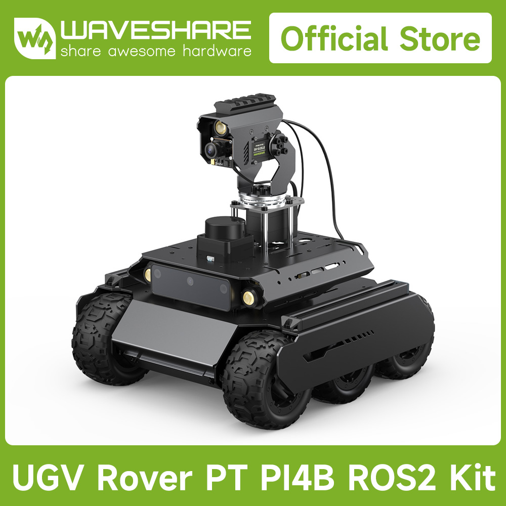 Ros Robot - Waveshare Rover ROS 2 オープンソース 6輪