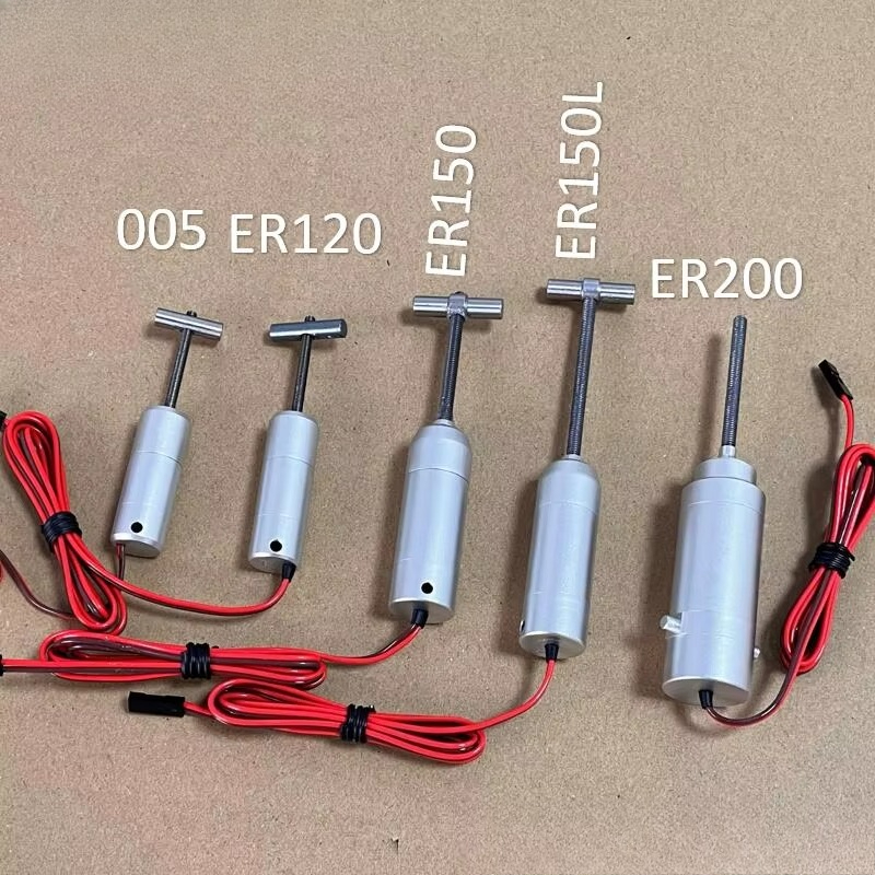 Geared Motor - RCモデル航空機用、格納式着陸装置モーター ER005 ER120 ER150 ER150L ER200（JP