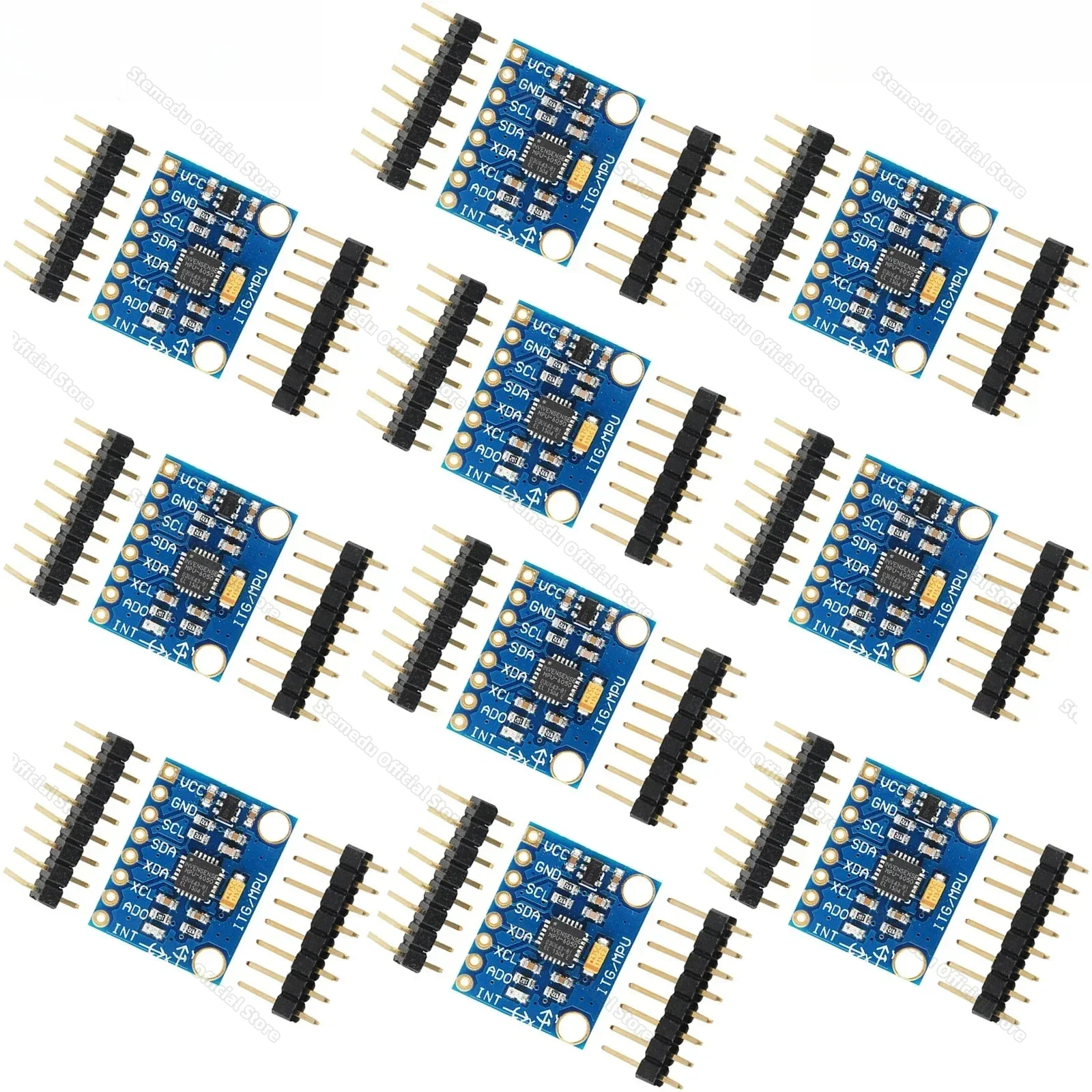 Accelerometer Mpu6050 - GY-521 MPU-6050 3軸ジャイロセンサーモジュール、組み立て式、MPU6050 3軸加速度センサーボード、DIY電子工作キット