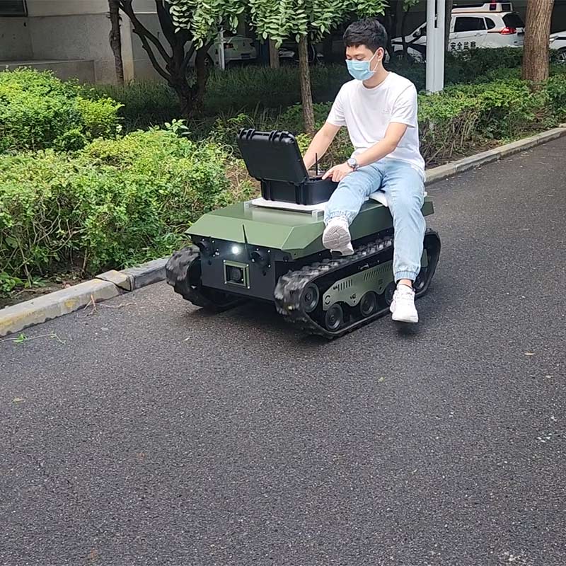 階段昇降能力付きクローラダンプトラックシャーシ、消防救助用無 - Robot Chassis のレビューと価格