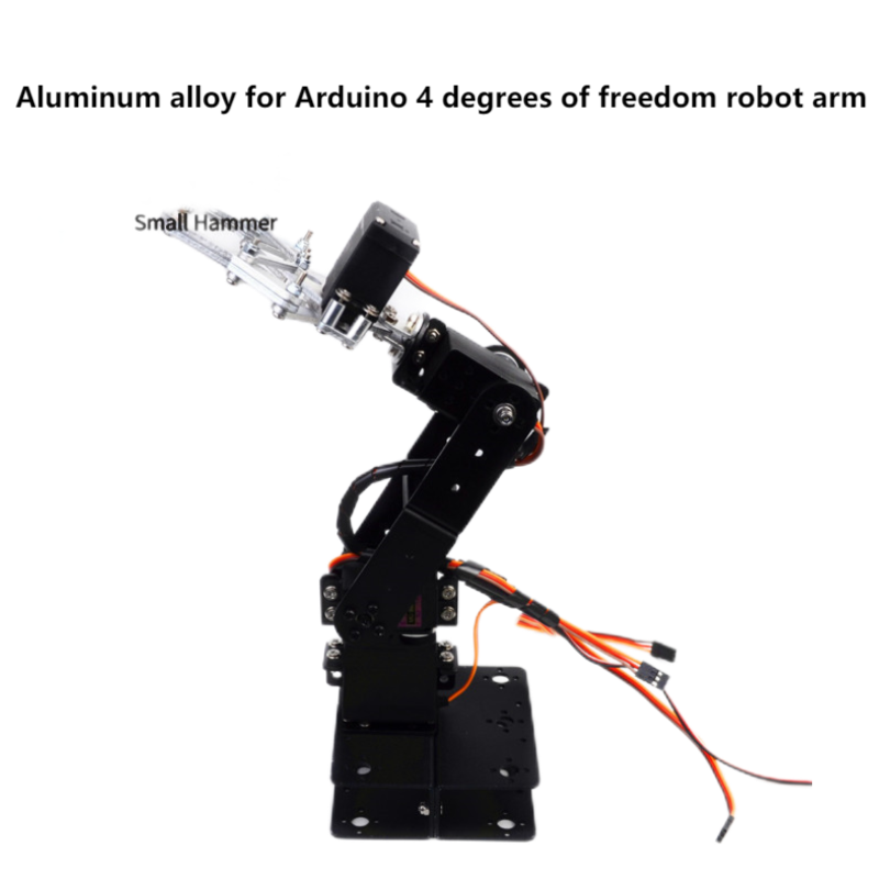 MG996 4自由度分解式メカニカルアーム、クロー型グリッパ - Robot Arm Kit のレビューと価格