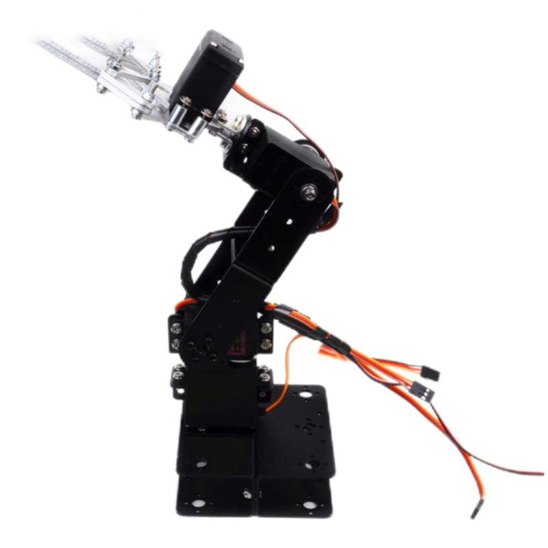 MG996 4自由度分解式メカニカルアーム、クロー型グリッパ - Robot Arm Kit のレビューと価格