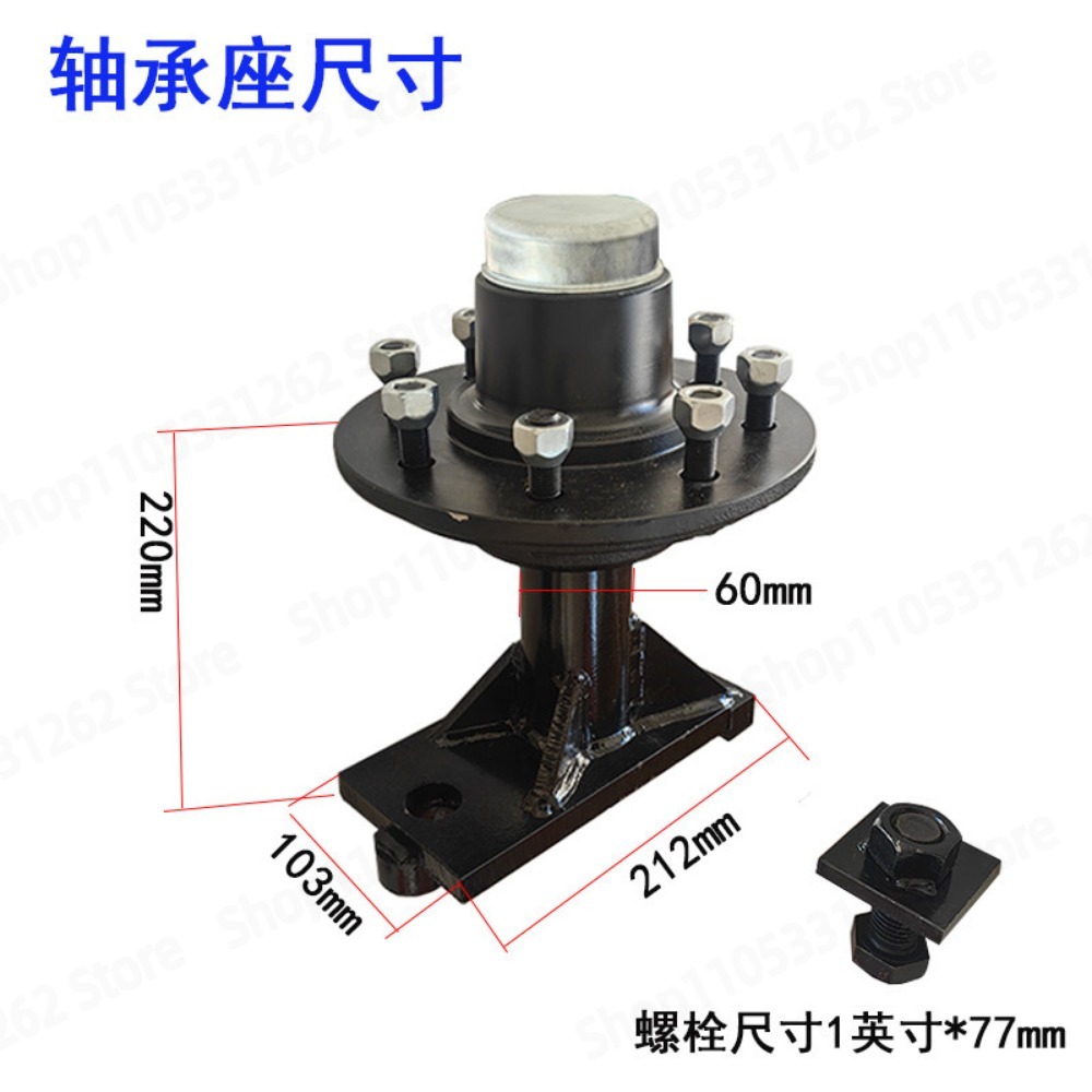 コンテナ車軸キット、トレーラー用ブレーキ付きキャスターホイー - Caster Wheel のレビューと価格