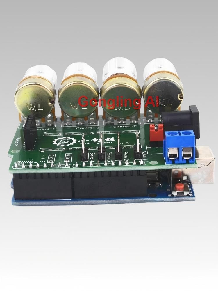 4 チャンネルノブサーボコントローラーシールドボードポテンシ - Sg90 Servo のレビューと価格
