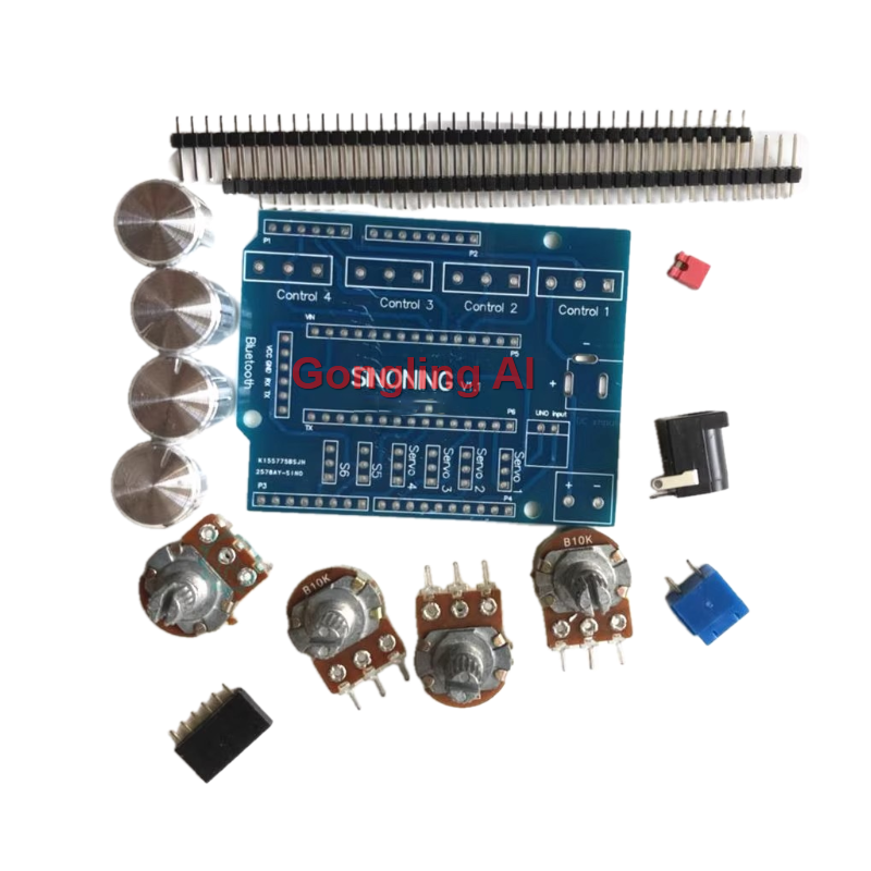 4 チャンネルノブサーボコントローラーシールドボードポテンシ - Sg90 Servo のレビューと価格