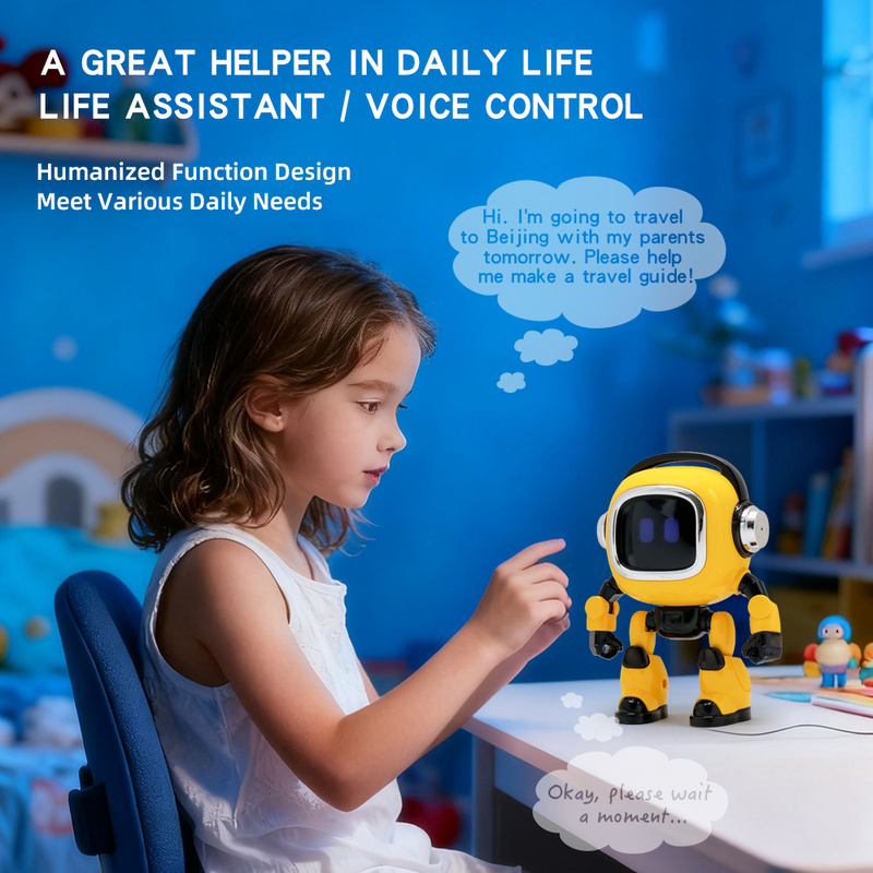 AIインタラクティブロボットおもちゃ 音声制御ロボット 内蔵 - Robot Remote Control のレビューと価格