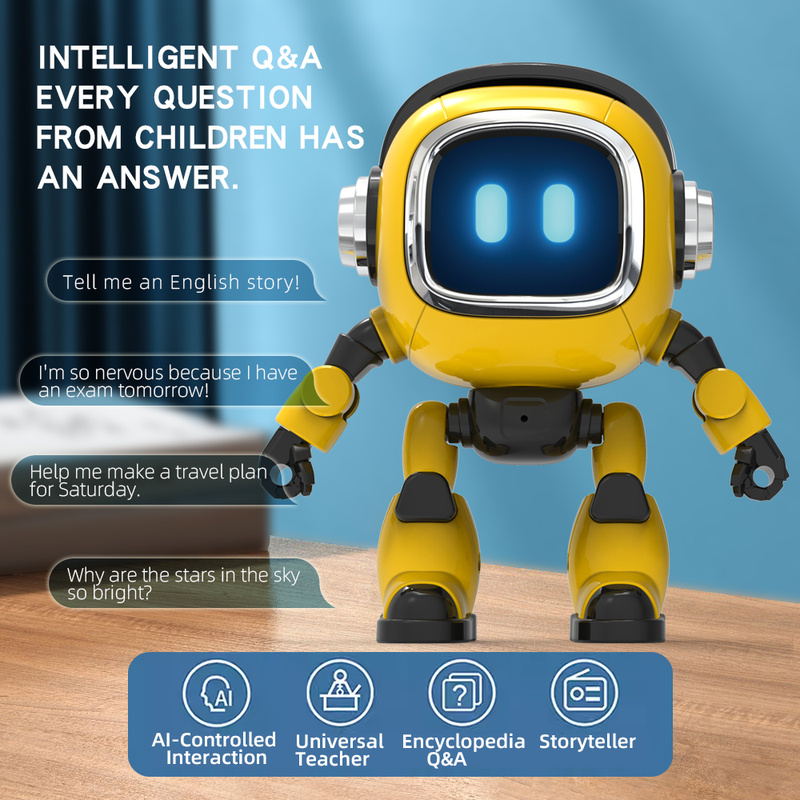 AIインタラクティブロボットおもちゃ 音声制御ロボット 内蔵 - Robot Remote Control のレビューと価格