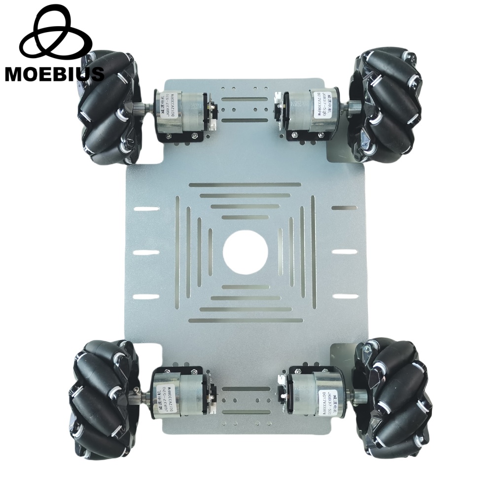 MOEBIUS 26KG積載量、4WDメカナムホイール搭載ロ - Robot Arm Kit のレビューと価格