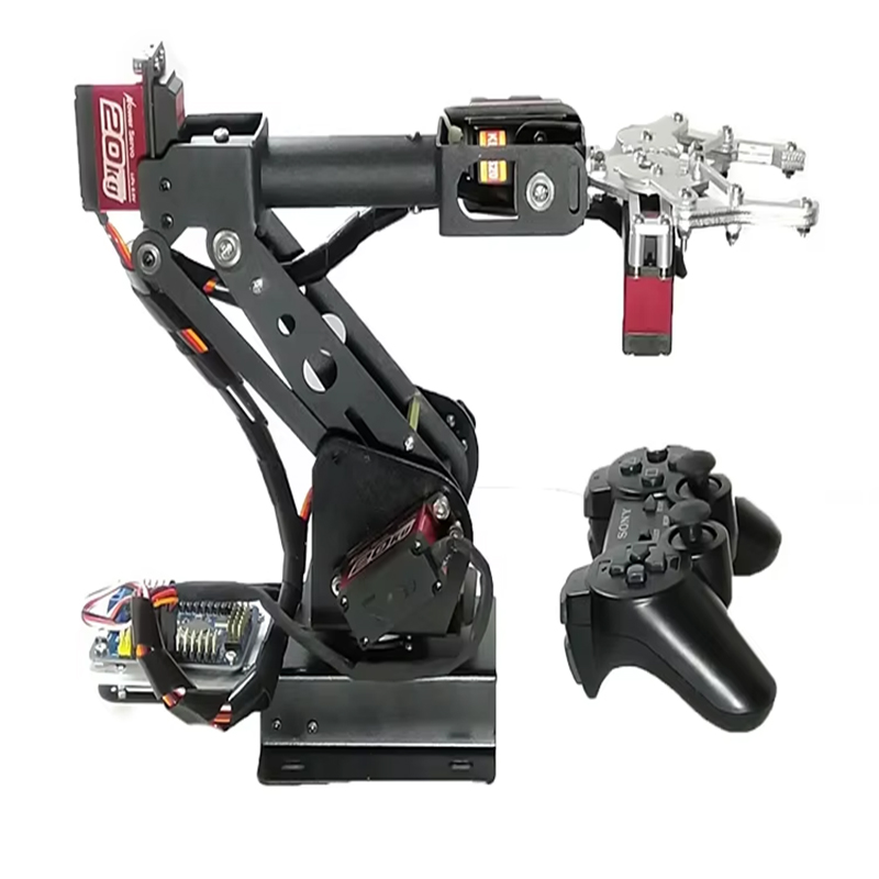 PS2コントロール6 DOFロボットアームグリッパークローS - Robot Gripper Claw のレビューと価格