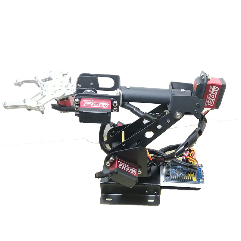 PS2コントロール6 DOFロボットアームグリッパークローS - Robot Gripper Claw のレビューと価格
