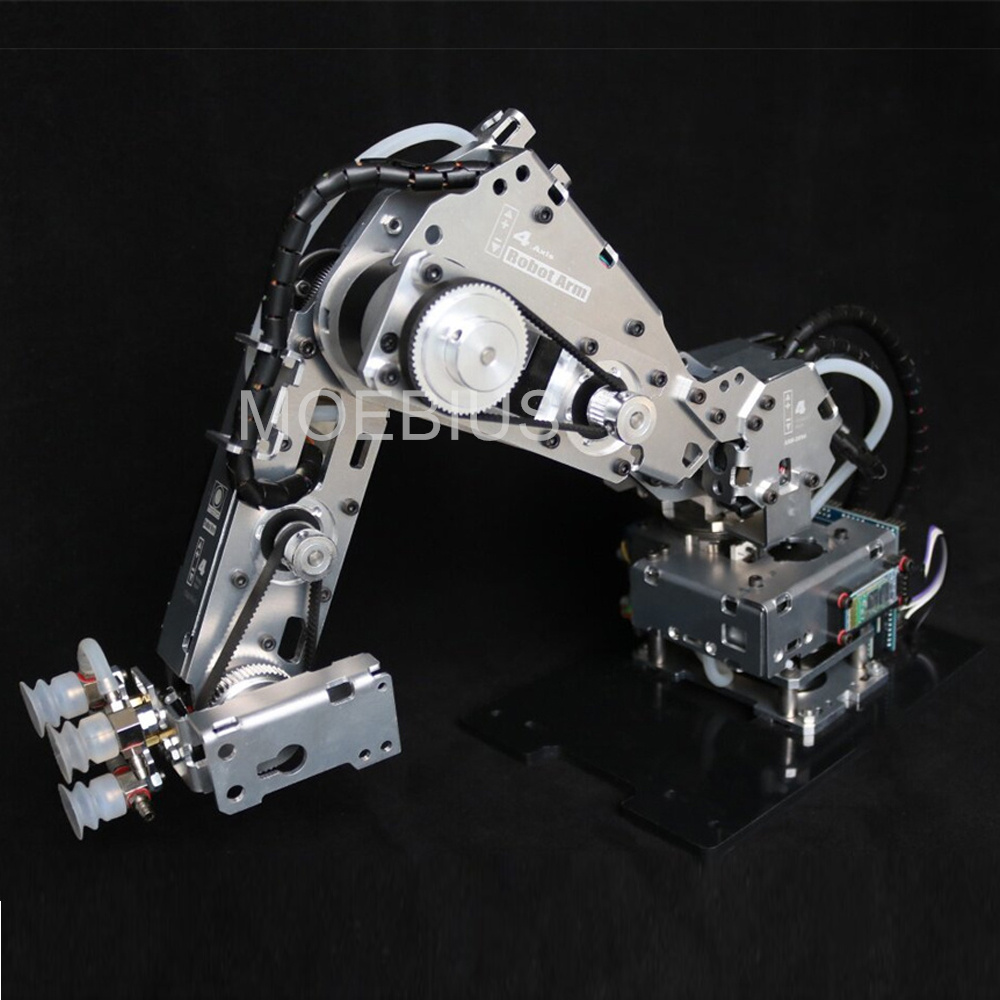 2026年型 大型ロード対応 Arduino 4軸吸着ポンプ - Robot Arm Kit のレビューと価格