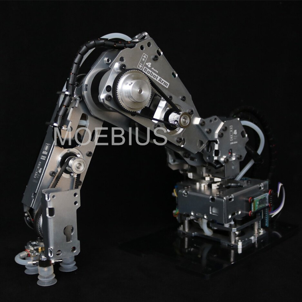 2026年型 大型ロード対応 Arduino 4軸吸着ポンプ - Robot Arm Kit のレビューと価格