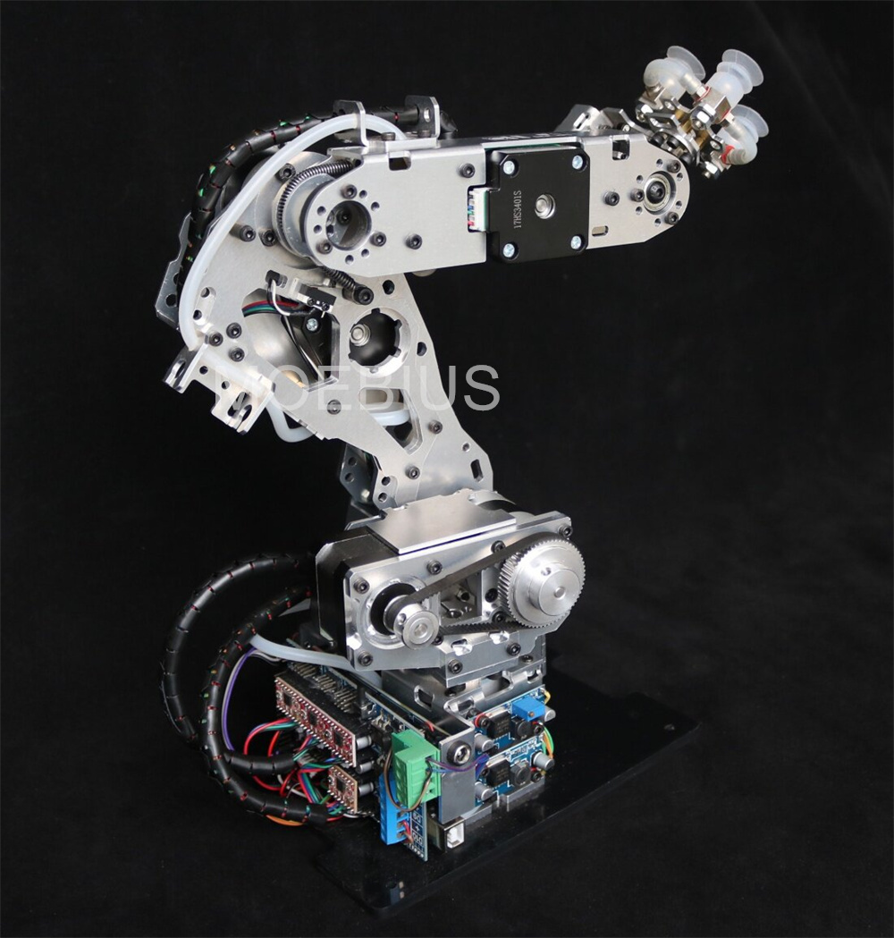 2026年型 大型ロード対応 Arduino 4軸吸着ポンプ - Robot Arm Kit のレビューと価格