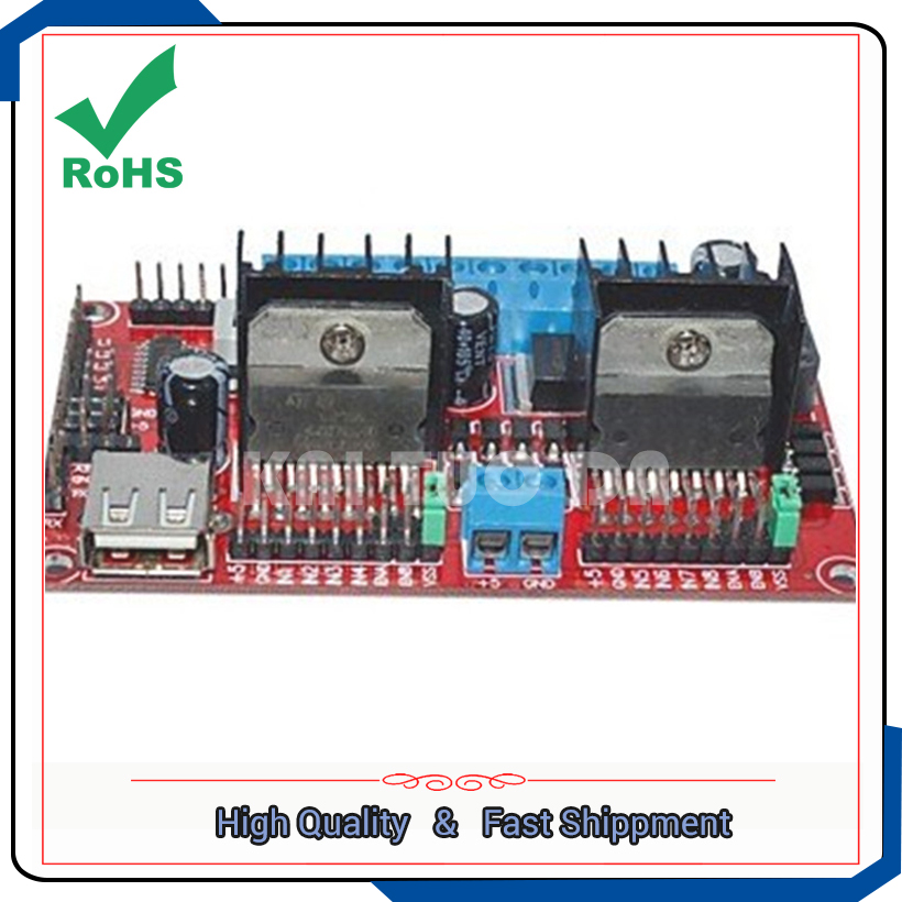 L298N V3 / 4 4 DC ステッピングモータードラ - Motor Driver L298N のレビューと価格