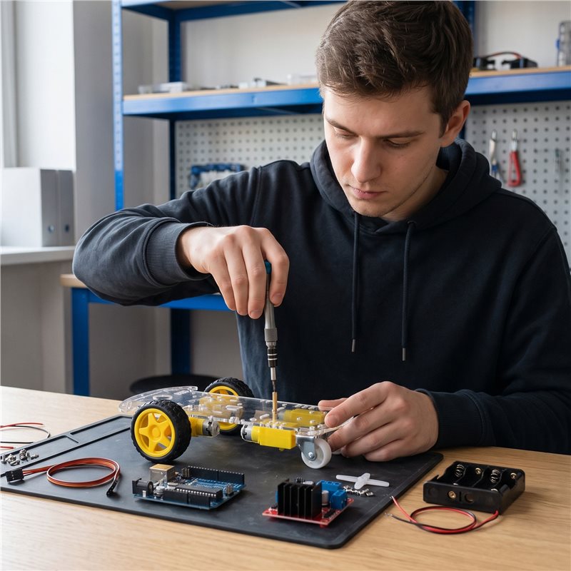 ABXE スマートロボットカー用シャーシキット（Arduin - Arduino Robot のレビューと価格
