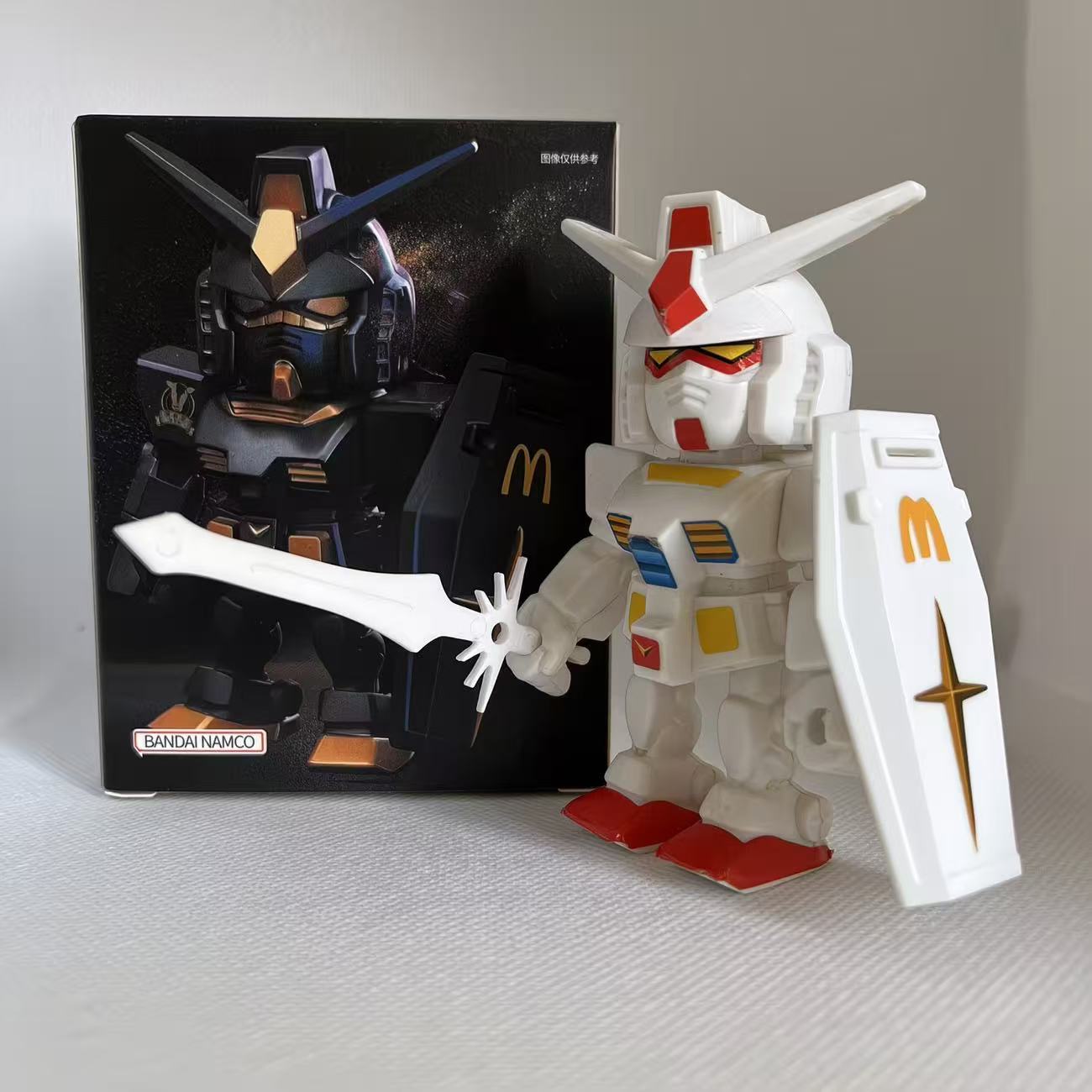 マクドナルドガンダムフィギュア Qmsv Rx-78-2 V - Robot Car Kit のレビューと価格