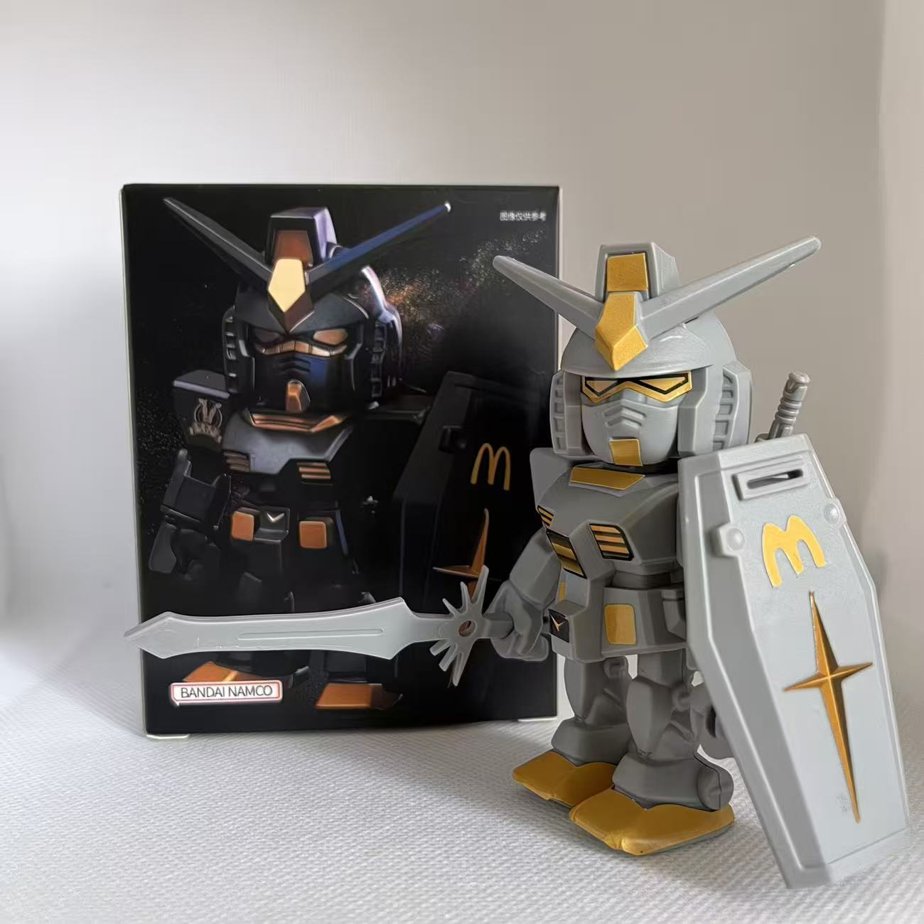 マクドナルドガンダムフィギュア Qmsv Rx-78-2 V - Robot Car Kit のレビューと価格