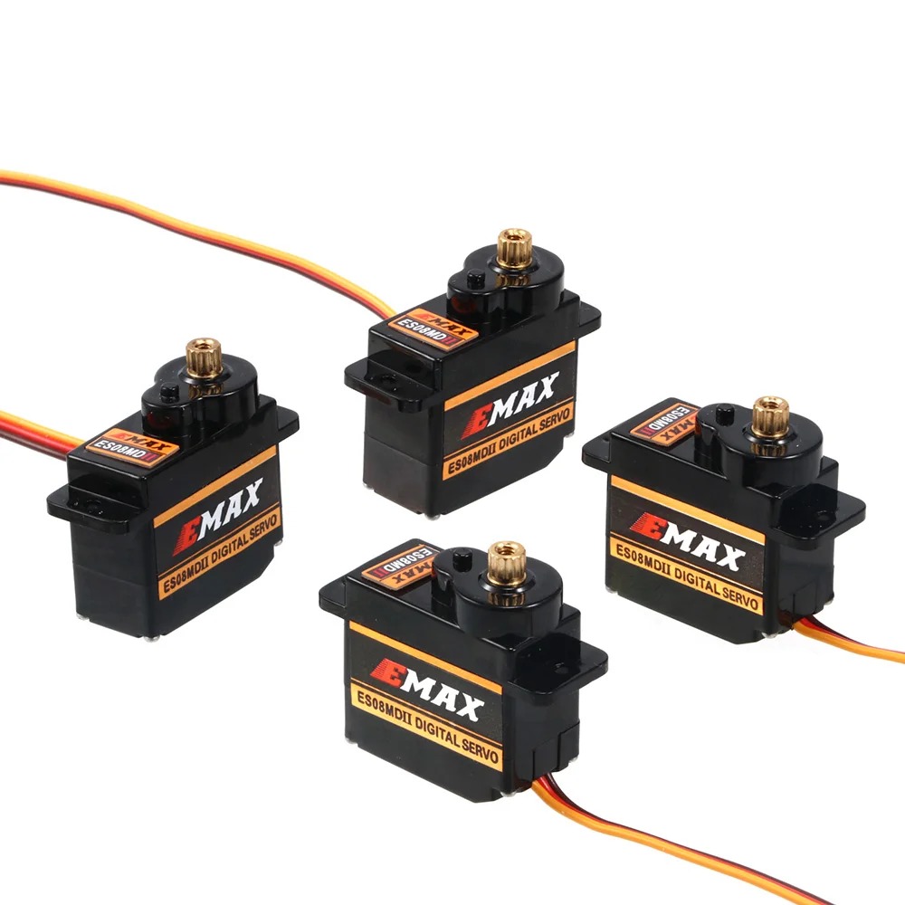 EMAX ES08MDII ES08MD II メタルギアデ - Servo Sg90 のレビューと価格
