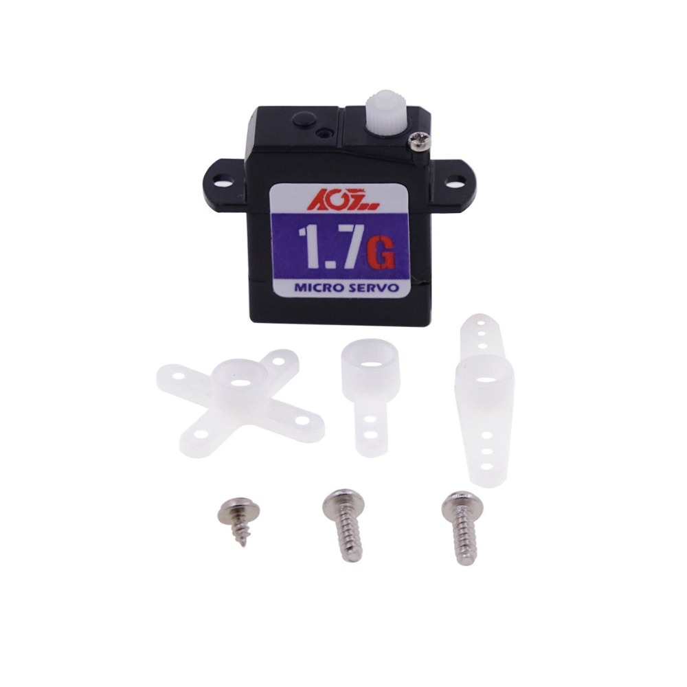1.7 グラムマイクロデジタルサーボ C017CLS 低電圧 - Micro Servo のレビューと価格