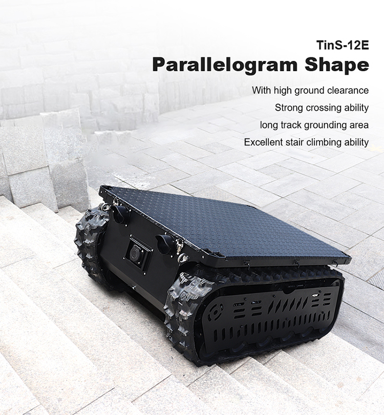 300～600kg積載可能なRCタンククローラーロボットシャ - Robot Chassis のレビューと価格