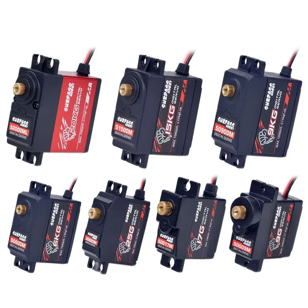 上回る趣味デジタルサーボ9グラム17グラム25グラム6キロ9 - Sg90 Servo のレビューと価格