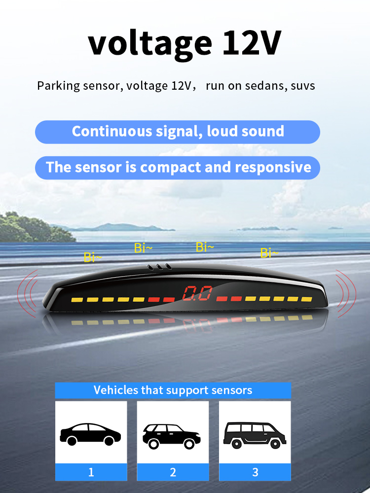 12V 16.5mm 車載用駐車センサーキット、汎用レーダー - Infrared Obstacle Sensor のレビューと価格