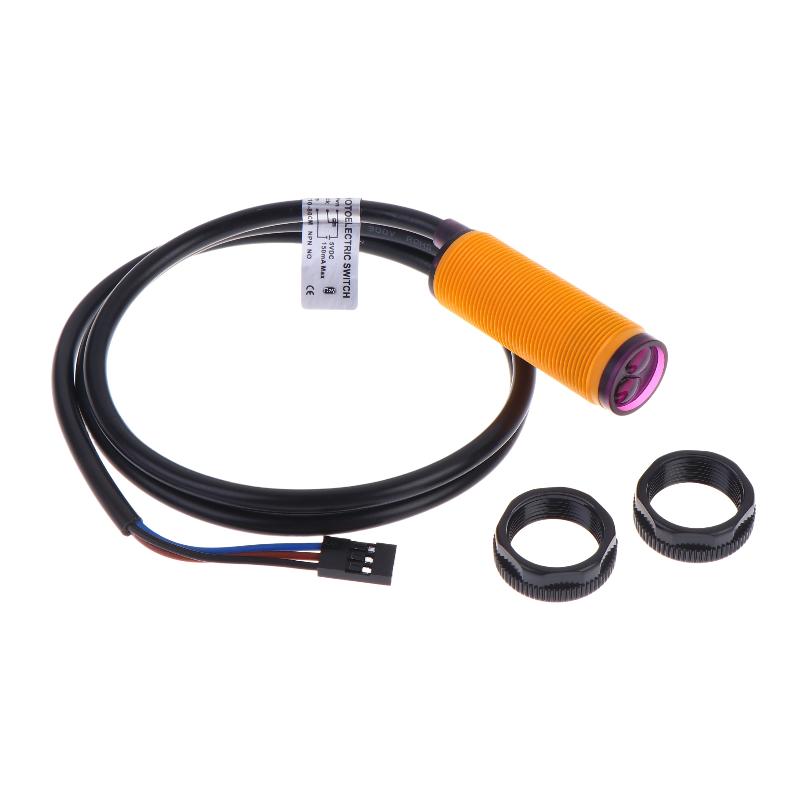 新しい E18-D80NK 赤外線障害物回避センサー 5V  - Infrared Obstacle Sensor のレビューと価格
