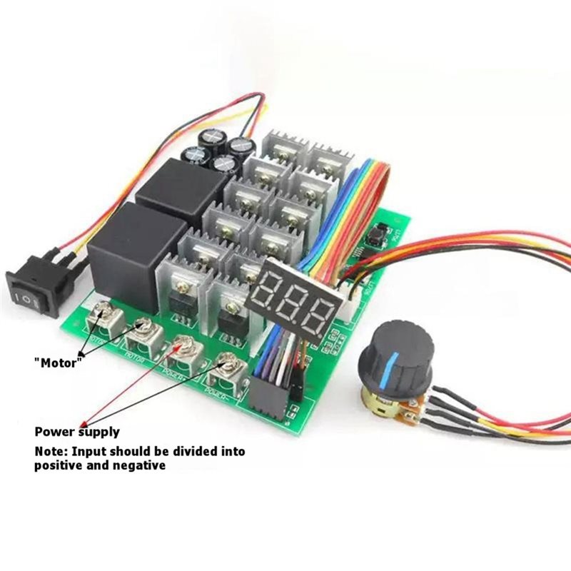 ABRU-60A DCモーター速度制御装置 DC10-55V - Dc Motor 12V のレビューと価格