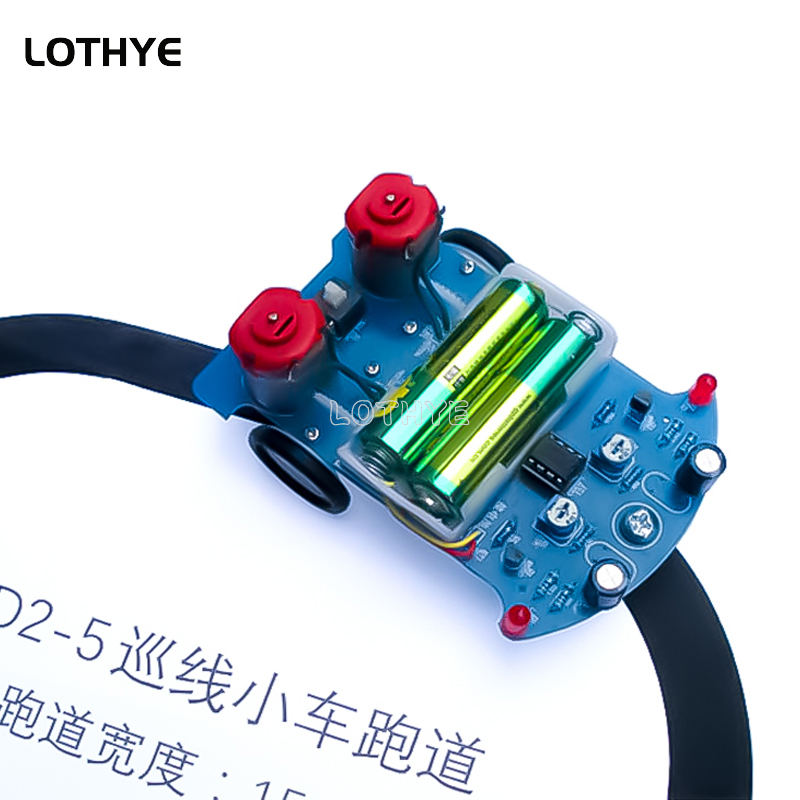 インテリジェントトラッキング付き電子キット,自動誘導,車のロ - Line Follower Robot のレビューと価格