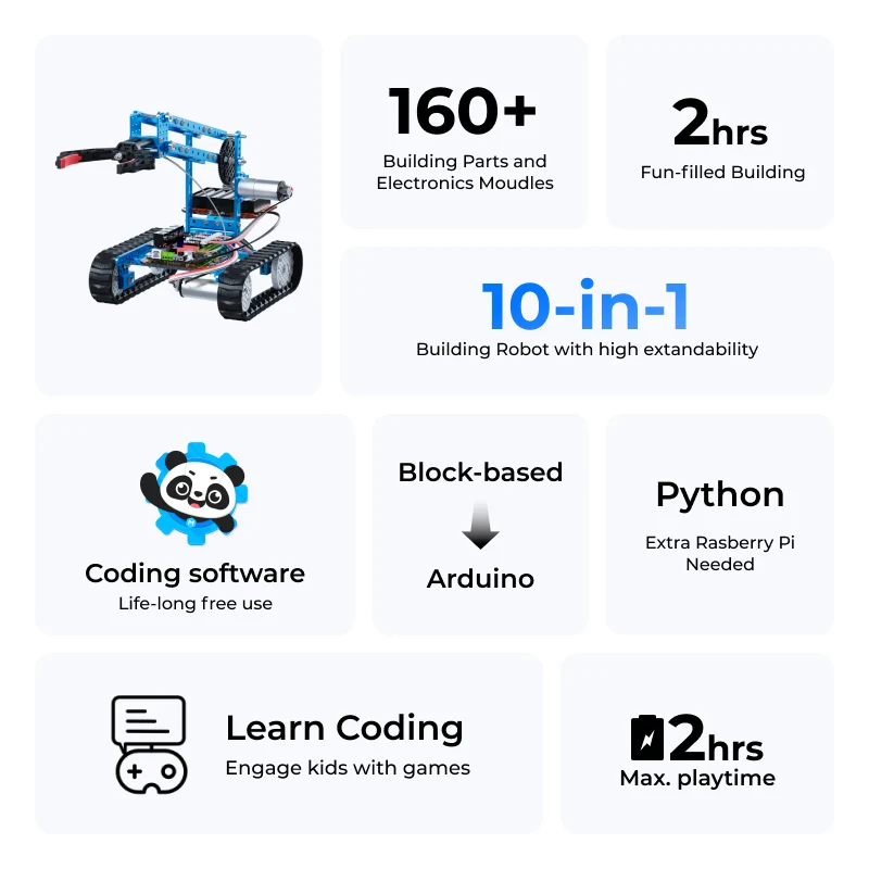Makeblock Codey Rocky スマートロボット - Robot Kit のレビューと価格