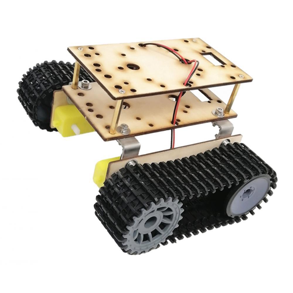 ロボット戦車用クローラーシャーシキット。エンジニアリングプラ - Robot Car Kit のレビューと価格