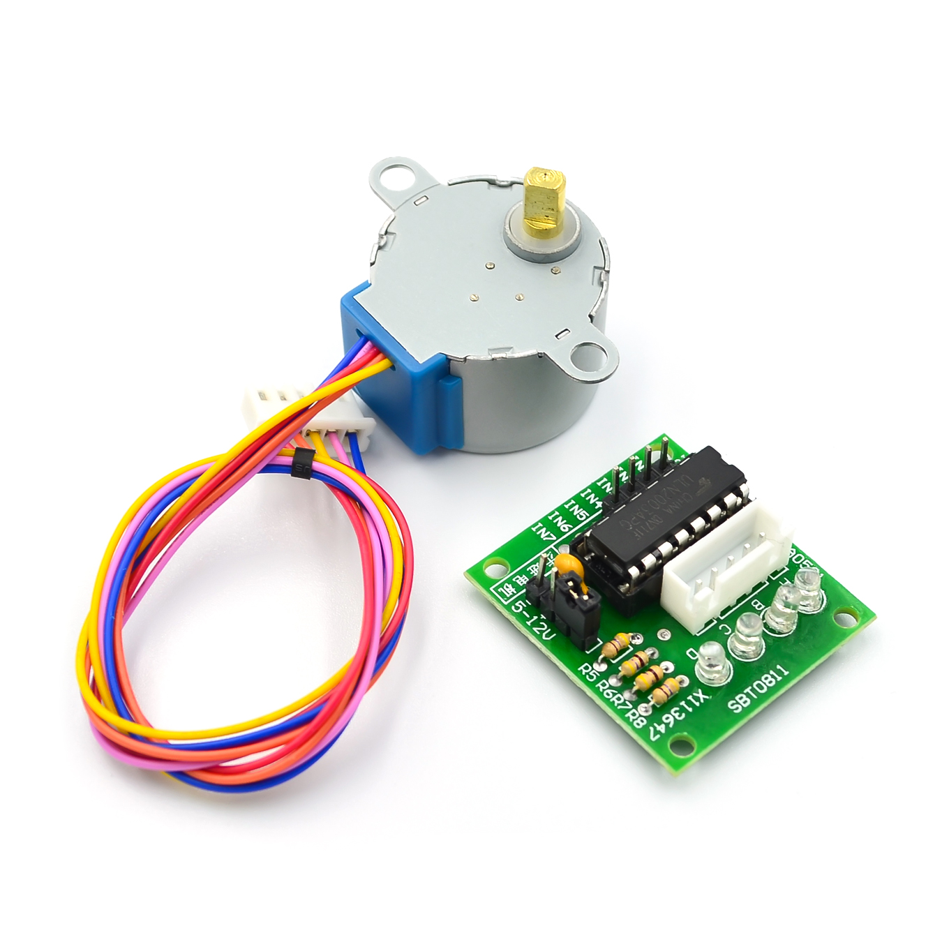 5V ステッピングモーター 28BYJ-48 + ULN20 - 28Byj-48 のレビューと価格