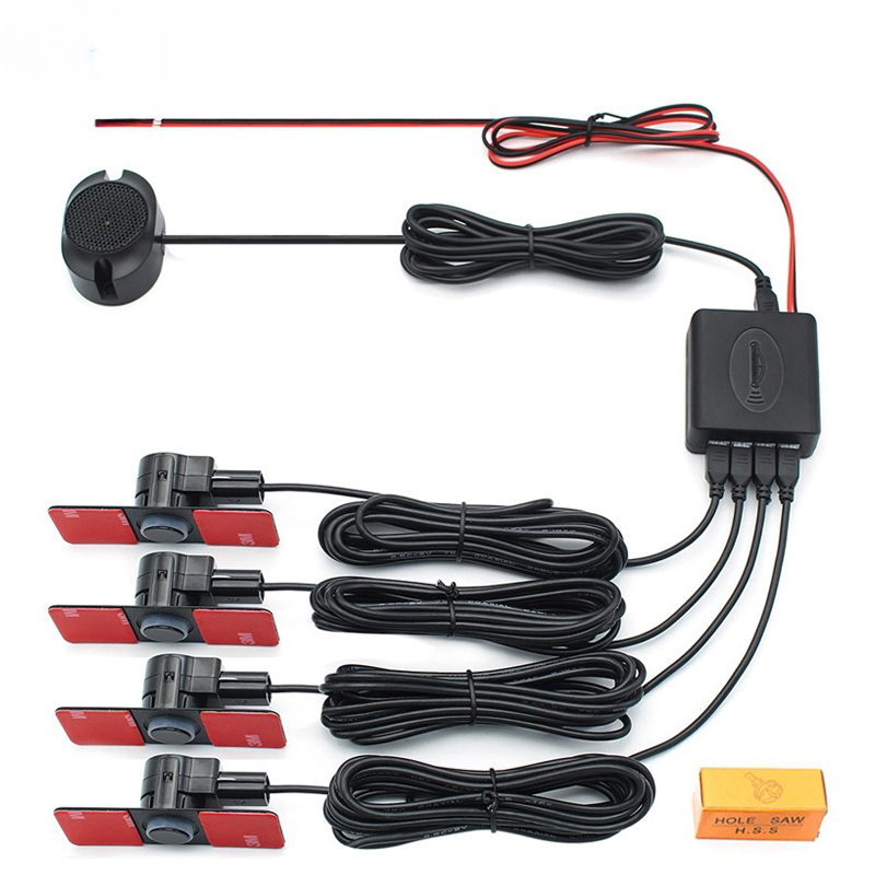 駐車場センサーアシスタント Parktronics 4 ブラ - Infrared Obstacle Sensor のレビューと価格