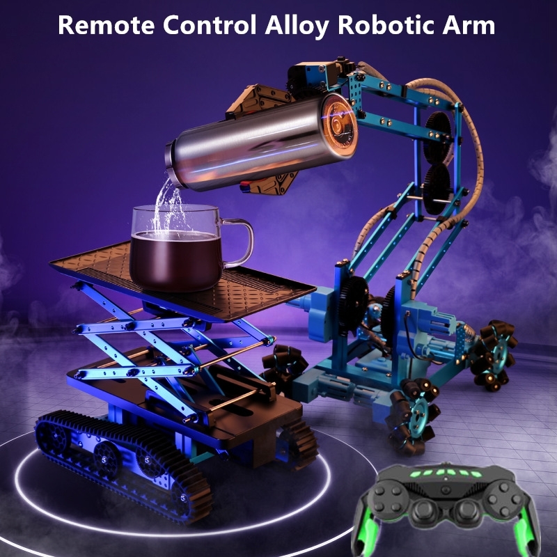 リモートコントロール合金車メカマニピュレーター発射弾丸トラッ - Robot Arm Metal のレビューと価格